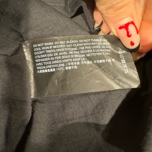 Theory Linen Blend Mini Skirt Heathered 0 NWOT - Picture 5 of 8
